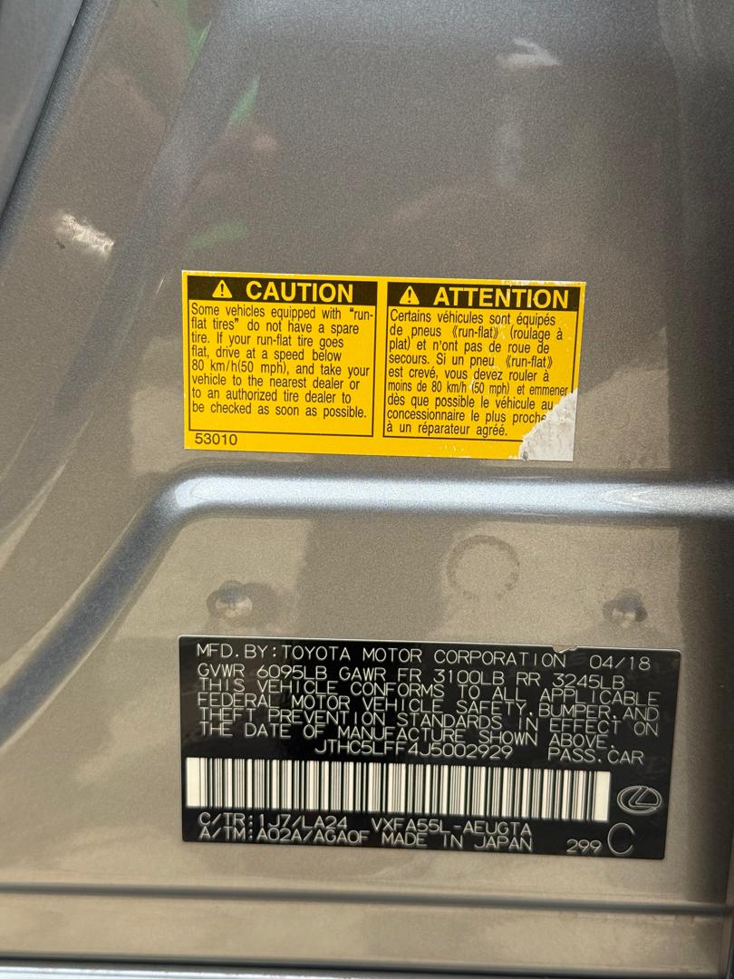 LEXUS LS 500 2018 — photo 11 of 14